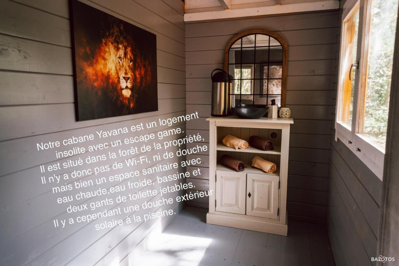 Cabane Insolite Avec Escape Game Saint-Évarzec Dış mekan fotoğraf