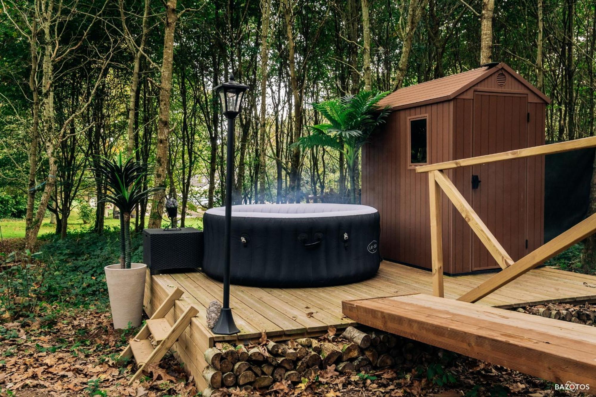 Cabane Insolite Avec Escape Game Saint-Évarzec Dış mekan fotoğraf