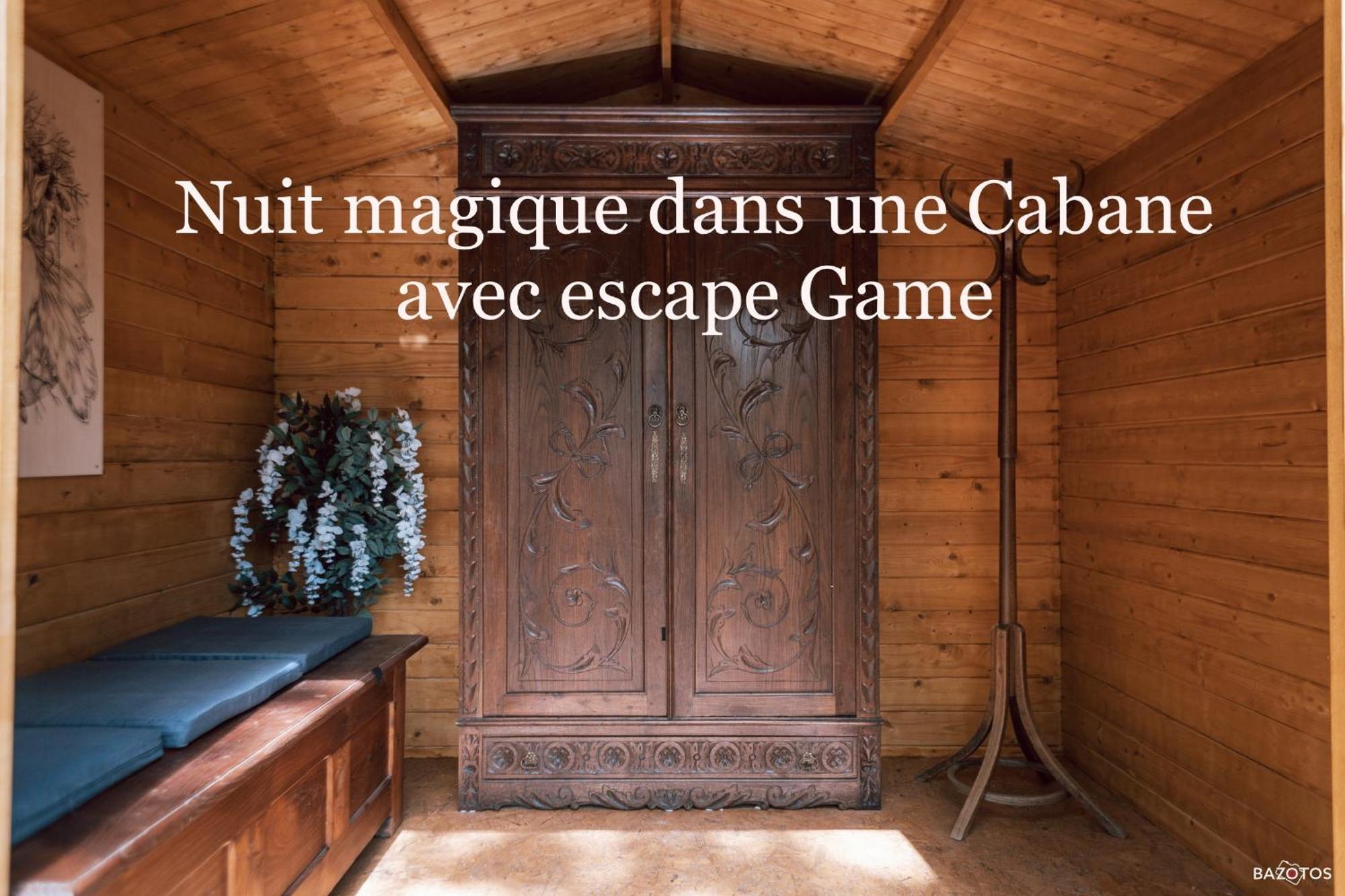 Cabane Insolite Avec Escape Game Saint-Évarzec Dış mekan fotoğraf